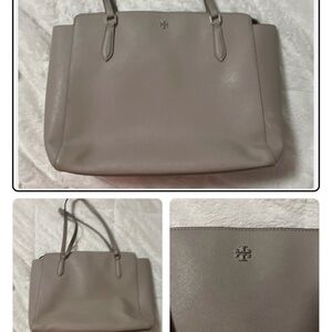 Tory Burch Taupe Tote Bag